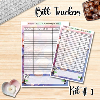 Kit # 1     Full Page Bill Tracker