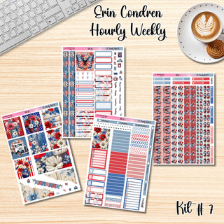 Kit # 7       Hourly Erin Condren Weekly