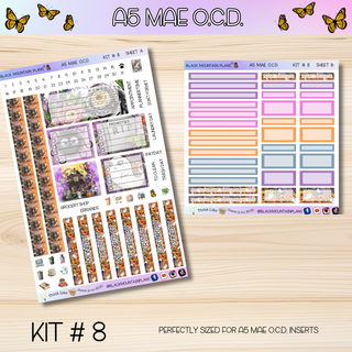 Kit # 8  A5 MAE O.C.D. (Organized Compact Dashboard)