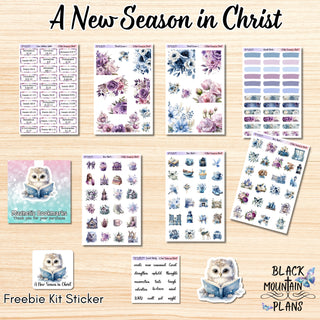 A New Season in Christ Faith Sticker Kit