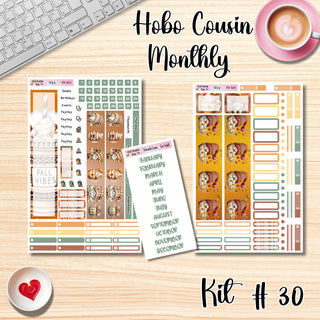 Kit 30    A5 Hobonichi Cousin ANY Monthly Kit