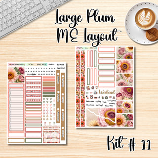 Kit 11        Large Plum Paper ME Layout