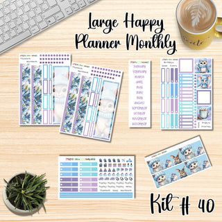 Kit 40   Large Happy Planner ANY Monthly Kit