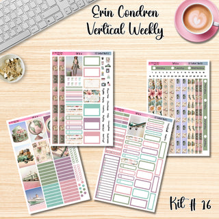 Kit 16       Erin Condren Vertical Planner Weekly Kit