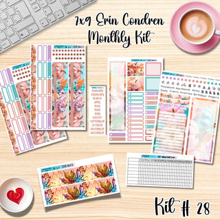 Kit 28       7x9 Erin Condren ANY Month Planner Kit