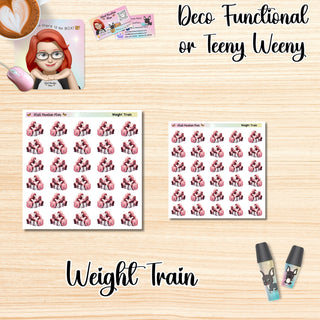 WEIGHT TRAIN Deco Functional/Teeny Weeny