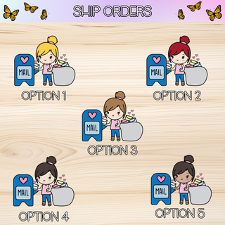 SHIP ORDERS