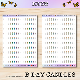 BIRTHDAY CANDLES
