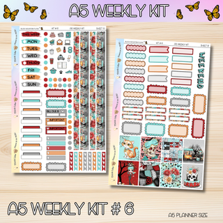 Kit # 6 A5 Weekly Kits