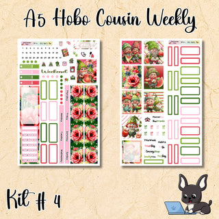 Kit # 4    A5 Hobonichi Cousin Weekly Kit