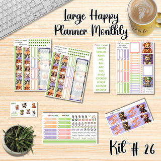 Kit 26   Large Happy Planner ANY Monthly Kit