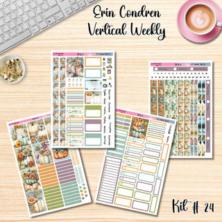 Kit 24       Erin Condren Vertical Planner Weekly Kit