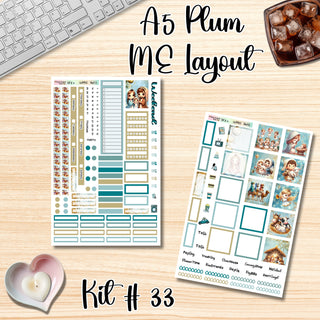 Kit 33       A5 Plum Paper ME Layout