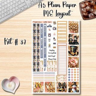 Kit 37      A5 Plum Paper ME Layout