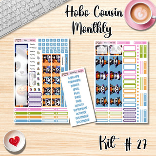 Kit 27    A5 Hobonichi Cousin ANY Monthly Kit