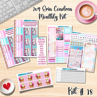 Kit 18       7x9 Erin Condren ANY Month Planner Kit