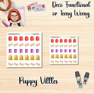 PUPPY VITTLES Deco Functional/Teeny Weeny