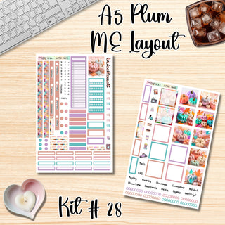 Kit 28       A5 Plum Paper ME Layout