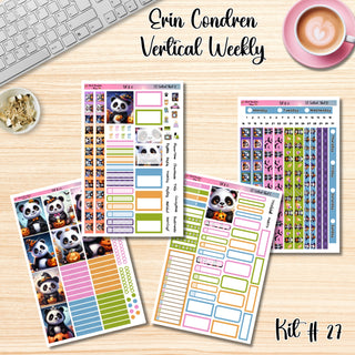 Kit 27       Erin Condren Vertical Planner Weekly Kit