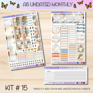 Kit # 15 A5 MAE ANY Month UNDATED Monthly Kit