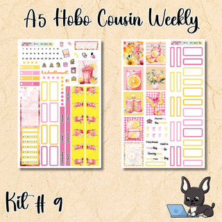 Kit # 9    A5 Hobonichi Cousin Weekly Kit