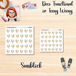 SUNBLOCK Deco Functional/Teeny Weeny