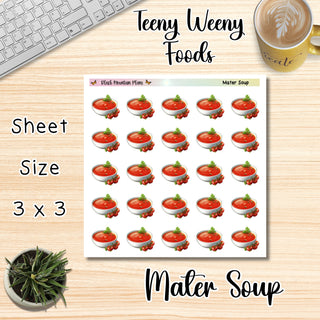 MATER SOUP Teeny Weeny Foods