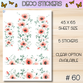 DECO STICKERS # 60