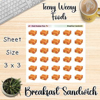 BREAKFAST SANDWICH Teeny Weeny Foods