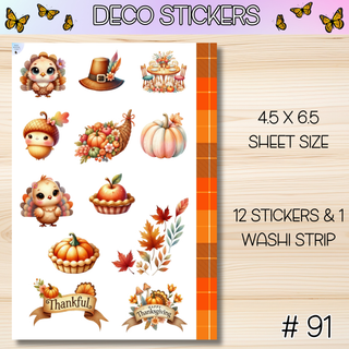 DECO STICKERS # 91
