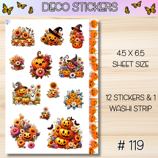 DECO STICKERS # 119
