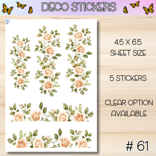 DECO STICKERS # 61