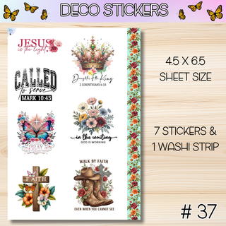 DECO STICKERS # 37