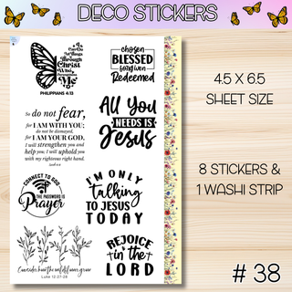 DECO STICKERS # 38