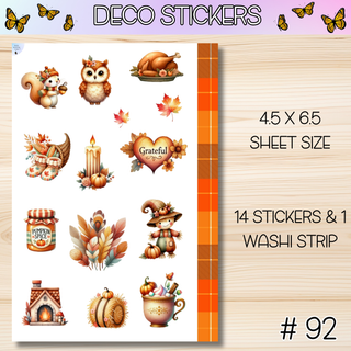 DECO STICKERS # 92