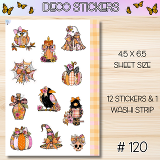 DECO STICKERS # 120