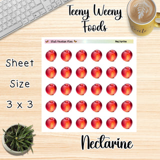 NECTARINE Teeny Weeny Foods