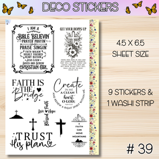 DECO STICKERS # 39