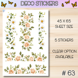 DECO STICKERS # 63