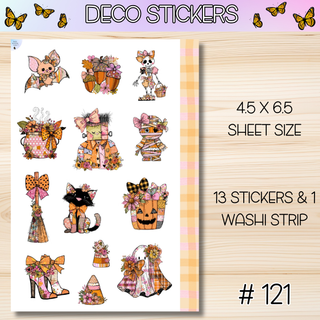 DECO STICKERS # 121