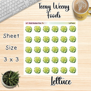 LETTUCE Teeny Weeny Foods