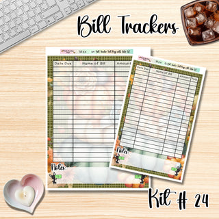 Kit 24    Full Page Bill Tracker