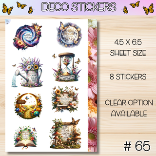 DECO STICKERS # 65