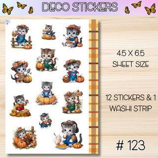 DECO STICKERS # 123