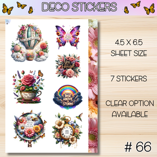 DECO STICKERS # 66