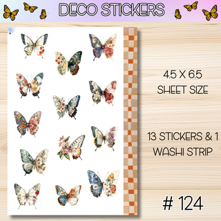 DECO STICKERS # 124