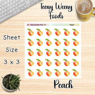 PEACH Teeny Weeny Foods