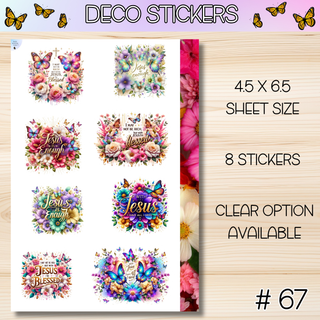 DECO STICKERS # 67