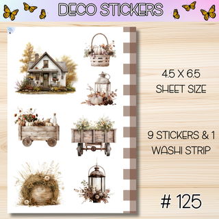 DECO STICKERS # 125