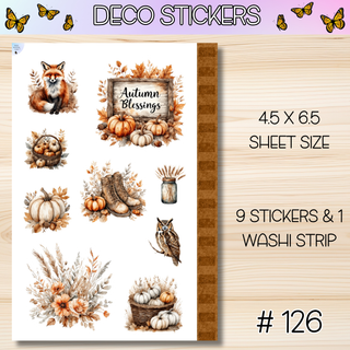 DECO STICKERS # 126
